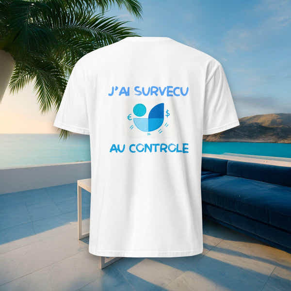 T-Shirt - J’AI SURVECU AU CONTROLE URSSAF - Paolo & Co