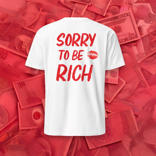T-shirt - SORRY TO BE RICH - Paolo & Co